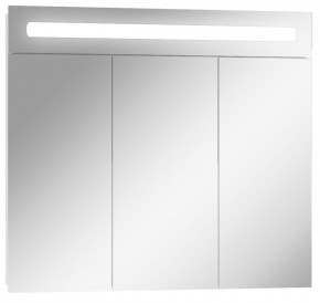 Шкаф-зеркало Аврора 80 с подсветкой LED Домино (DV8009HZ) в Асбесте - asbest.ok-mebel.com | фото 1
