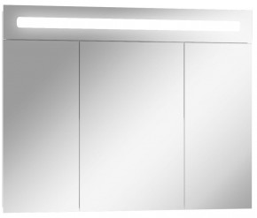 Шкаф-зеркало Аврора 90 с подсветкой LED Домино (DV8011HZ) в Асбесте - asbest.ok-mebel.com | фото