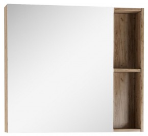 Шкаф-зеркало Craft 80 левый/правый Домино (DCr2204HZ) в Асбесте - asbest.ok-mebel.com | фото 1