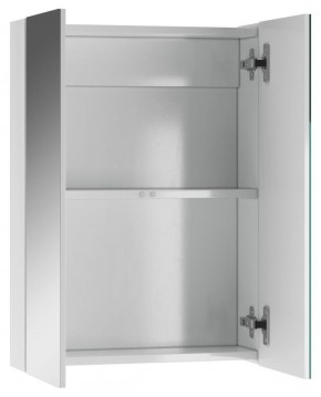 Шкаф-зеркало Норма 50 2 двери АЙСБЕРГ (DA1636HZ) в Асбесте - asbest.ok-mebel.com | фото 2