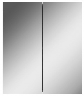 Шкаф-зеркало Норма 60 2 двери АЙСБЕРГ (DA1619HZ) в Асбесте - asbest.ok-mebel.com | фото 4