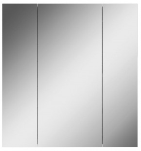 Шкаф-зеркало Норма 65 3 двери АЙСБЕРГ (DA1640HZ) в Асбесте - asbest.ok-mebel.com | фото 4