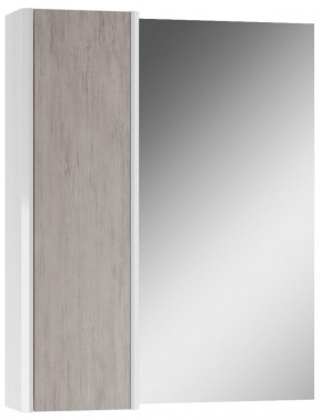 Шкаф-зеркало Uno 60 Дуб серый левый/правый Домино (DU1503HZ) в Асбесте - asbest.ok-mebel.com | фото 2