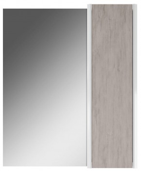 Шкаф-зеркало Uno 60 Дуб серый левый/правый Домино (DU1503HZ) в Асбесте - asbest.ok-mebel.com | фото 5