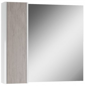 Шкаф-зеркало Uno 80 Дуб серый левый/правый Домино (DU1504HZ) в Асбесте - asbest.ok-mebel.com | фото 6