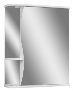 Шкаф-зеркало Волна 1-60 правый АЙСБЕРГ (DA1035HZ) в Асбесте - asbest.ok-mebel.com | фото 1