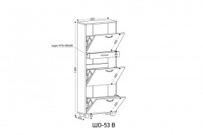 ШО-53 В тумба для обуви в Асбесте - asbest.ok-mebel.com | фото 3