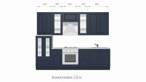 Кухонный гарнитур Вена в Асбесте - asbest.ok-mebel.com | фото 3