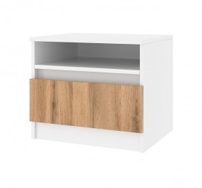Спальный гарнитур Парус (Белый/Вотан) 1400 (Вариант-2) в Асбесте - asbest.ok-mebel.com | фото 3