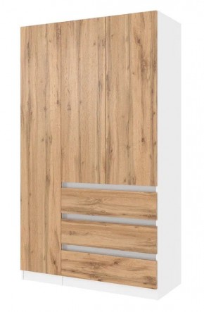 Спальный гарнитур Парус (Белый/Вотан) 1400 (Вариант-2) в Асбесте - asbest.ok-mebel.com | фото 6
