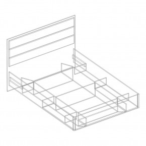 Спальный гарнитур "Милана" (модульный) в Асбесте - asbest.ok-mebel.com | фото 4