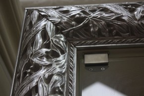 Спальный гарнитур Тиффани Premium черная/серебро в Асбесте - asbest.ok-mebel.com | фото 4