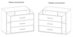 Спальный гарнитур Юнона (вариант-2) в Асбесте - asbest.ok-mebel.com | фото 4