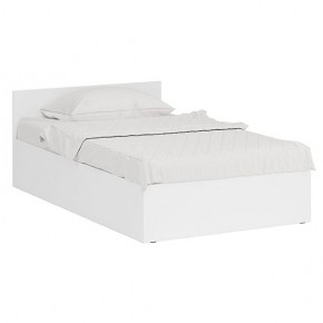 Стандарт Кровать 1200, цвет белый, ШхГхВ 123,5х203,5х70 см., сп.м. 1200х2000 мм., без матраса, основание есть в Асбесте - asbest.ok-mebel.com | фото