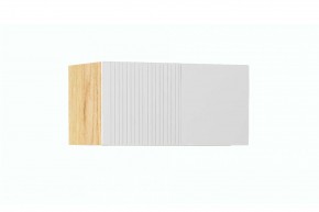 СТЕФАНИ-1.1 Антресоль (дуб крафт золотой/белый софт) в Асбесте - asbest.ok-mebel.com | фото