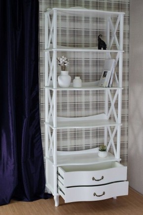 Стеллаж комбинированный Джульетта-4 Л в Асбесте - asbest.ok-mebel.com | фото 12