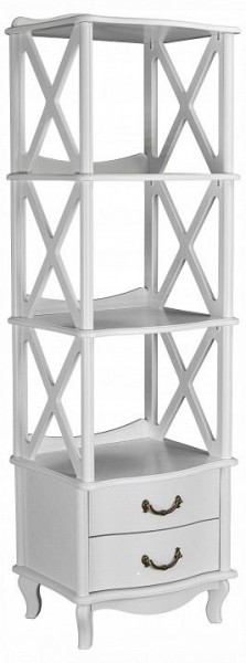 Стеллаж комбинированный Джульетта Л в Асбесте - asbest.ok-mebel.com | фото