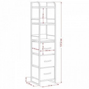 Стеллаж комбинированный Ноа в Асбесте - asbest.ok-mebel.com | фото 11