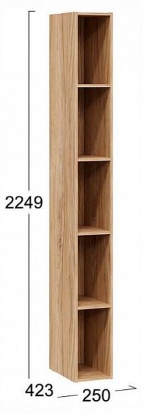 Стеллаж Стелла в Асбесте - asbest.ok-mebel.com | фото 3