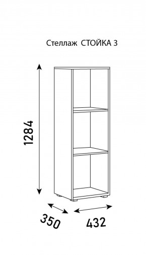 Стеллаж Стойка 3 в Асбесте - asbest.ok-mebel.com | фото 5