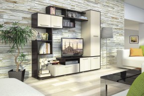 Стенка Диско (СТЛ.150.01) Дуб феррара/Дуб кремона в Асбесте - asbest.ok-mebel.com | фото 2