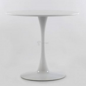 Стол Barneo T-3 Tulip style (RAL9003 белый, D80) в Асбесте - asbest.ok-mebel.com | фото 2
