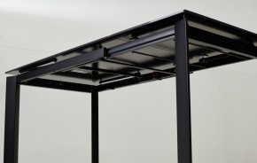 Стол CORNER 120 MATT BLACK MARBLE SOLID CERAMIC / BLACK, ®DISAUR в Асбесте - asbest.ok-mebel.com | фото 6