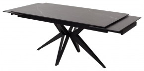 Стол FORIO 160 MATT BLACK MARBLE SOLID CERAMIC / BLACK, ®DISAUR в Асбесте - asbest.ok-mebel.com | фото 7