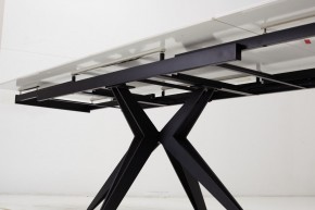 Стол FORIO 160 MATT WHITE MARBLE SOLID CERAMIC / BLACK, ®DISAUR в Асбесте - asbest.ok-mebel.com | фото 5
