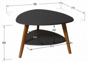 Стол журнальный Бруклин в Асбесте - asbest.ok-mebel.com | фото 4