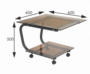 Стол журнальный Дуэт 9 в Асбесте - asbest.ok-mebel.com | фото 2