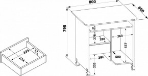 Стол компьютерный КСТ-10.1 в Асбесте - asbest.ok-mebel.com | фото 4