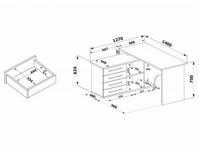 Стол компьютерный КСТ-109Л в Асбесте - asbest.ok-mebel.com | фото 4