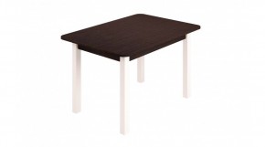 Стол ЛДСП (опоры белые) венге в Асбесте - asbest.ok-mebel.com | фото