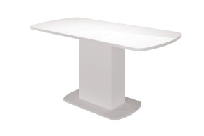 Стол обеденный Соренто 2 раздвижной (Белый) в Асбесте - asbest.ok-mebel.com | фото