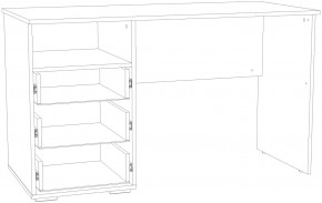 Стол письменный НМ 041.40 "Банни" (Бисквит) в Асбесте - asbest.ok-mebel.com | фото 5