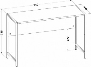 Стол письменный СПМ-400.9 в Асбесте - asbest.ok-mebel.com | фото 3