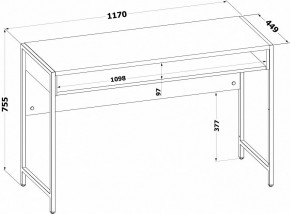 Стол письменный СПМ-401 в Асбесте - asbest.ok-mebel.com | фото 3