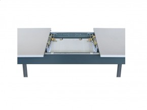 Стол раздвижной Сатин с синхронным механизмом (700*1200/*1550) в Асбесте - asbest.ok-mebel.com | фото 3