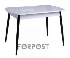 Стол раздвижной со стеклянной столешницей (BLACK, WHITE) в Асбесте - asbest.ok-mebel.com | фото 3