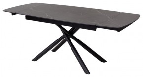 Стол RIVOLI 140 MATT BLACK MARBLE SOLID CERAMIC / BLACK, ®DISAUR в Асбесте - asbest.ok-mebel.com | фото 7
