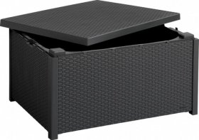 Стол-сундук Арика (Arica storage table) графит в Асбесте - asbest.ok-mebel.com | фото 2