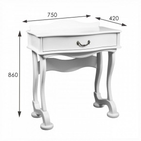 Стол туалетный Джульетта Л в Асбесте - asbest.ok-mebel.com | фото 12