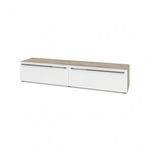 СТОУН С72 Тумба ТВ (серый дуб/белый) в Асбесте - asbest.ok-mebel.com | фото