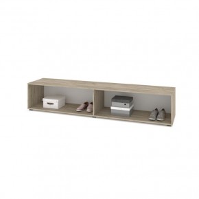 СТОУН С72 Тумба ТВ (серый дуб/белый) в Асбесте - asbest.ok-mebel.com | фото 3