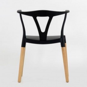 Стул Barneo N-218 Wishbone интерьерный кухонный черный в Асбесте - asbest.ok-mebel.com | фото 2