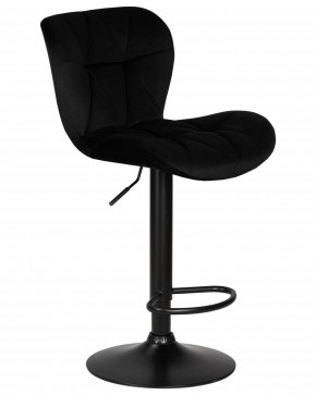 Стул барный DOBRIN BARNY BLACK, черный велюр (MJ9-101) в Асбесте - asbest.ok-mebel.com | фото 2