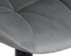 Стул барный DOBRIN BARNY BLACK, серый велюр (MJ9-75) в Асбесте - asbest.ok-mebel.com | фото 10