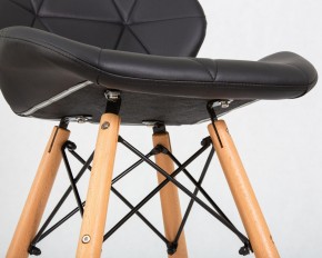 Стул барный DOBRIN BUTTERFLY BAR, ножки светлый бук, цвет чёрный в Асбесте - asbest.ok-mebel.com | фото 9