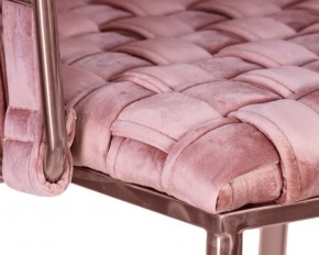 Стул барный DOBRIN EMMA ROSE GOLD, розовый велюр (VF-10) в Асбесте - asbest.ok-mebel.com | фото 7